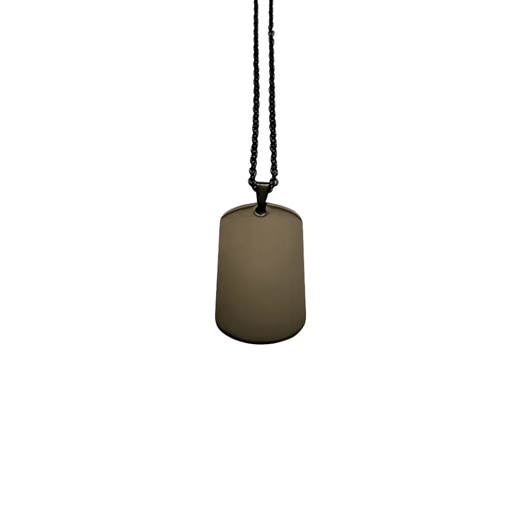 Collier Tag noir