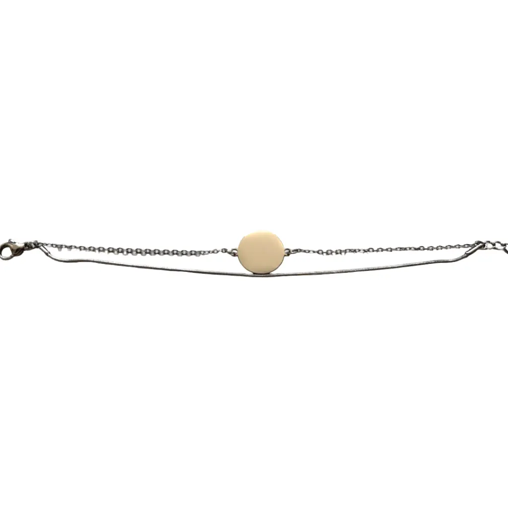 Ring line argent