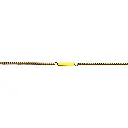 Bracelet oblong gold