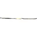 Bracelet oblong argent