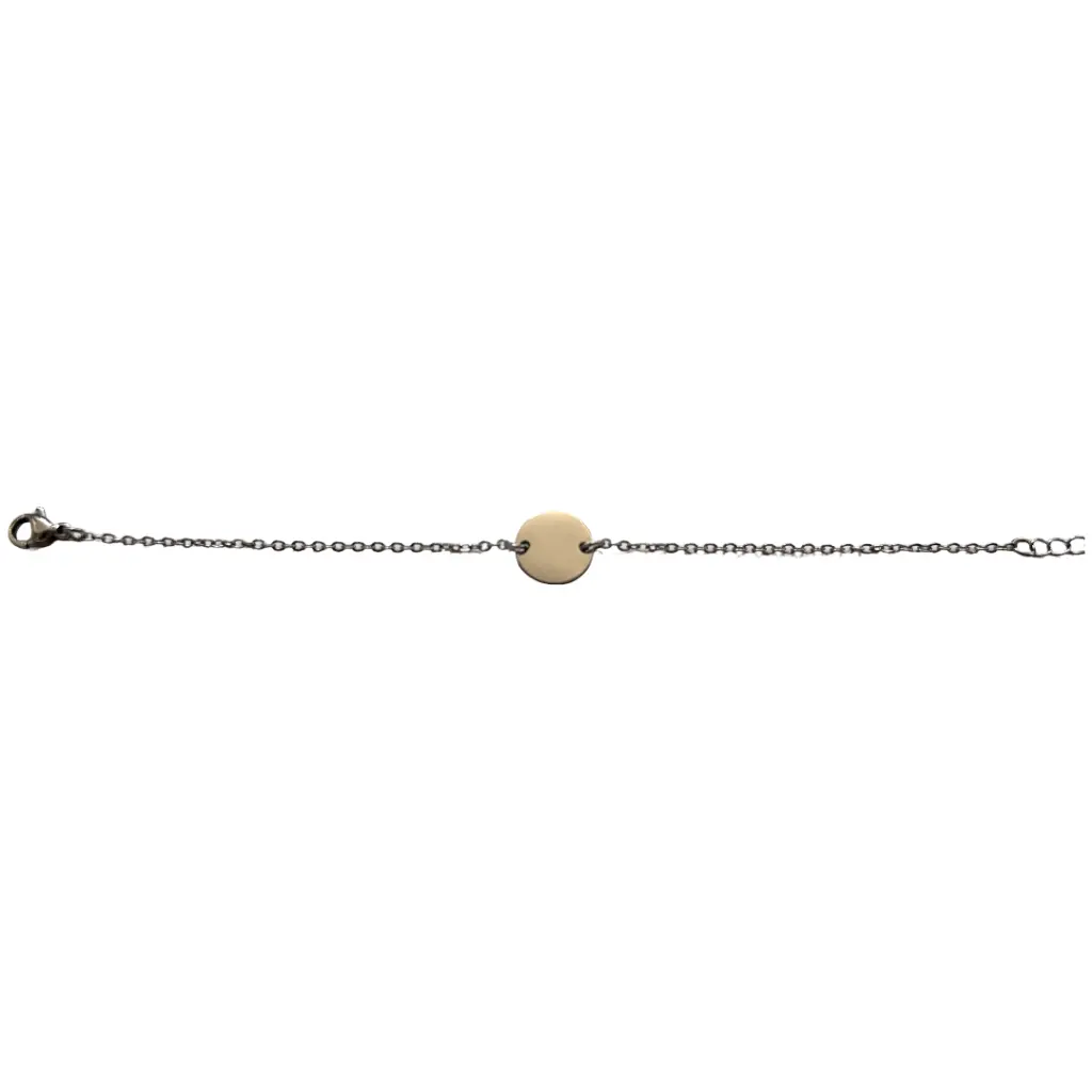 Bracelet ring argent